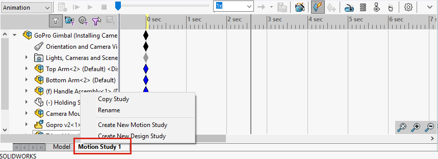 2 animaiton timeline